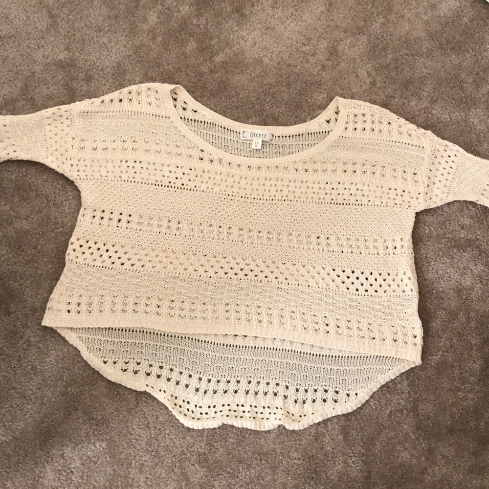 Knit sweater
